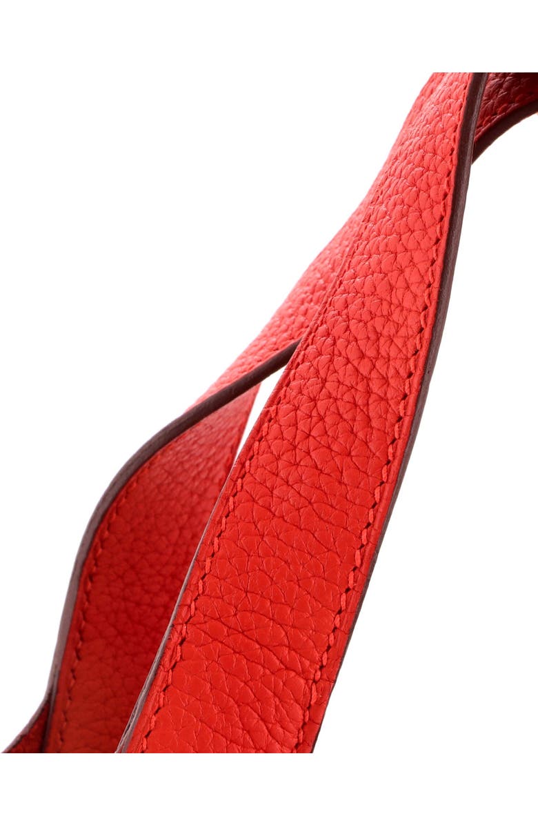 Pre-Owned Hermes Picotin Lock Bag Clemence PM, Alternate, color, Rouge Tomate