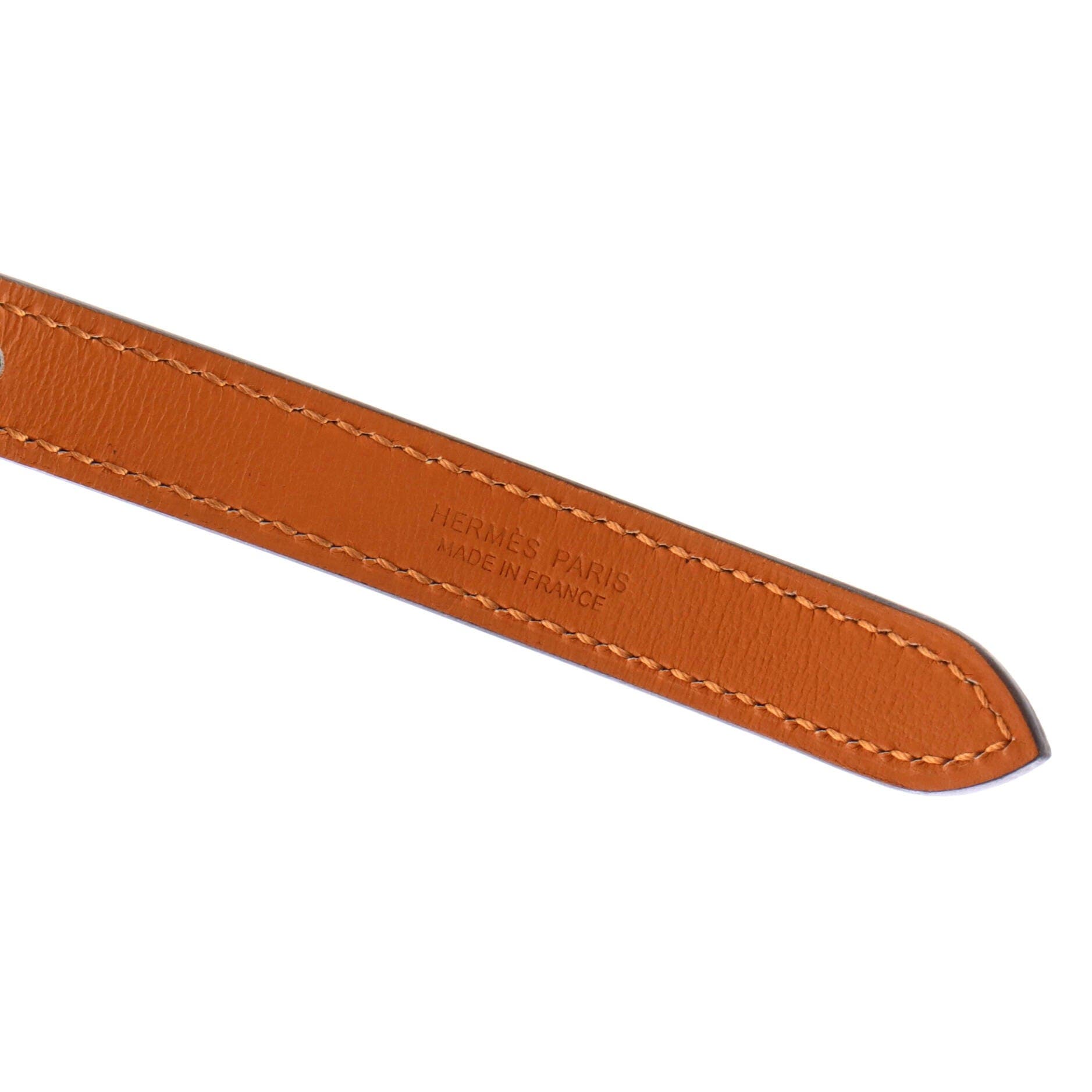 Pop H Belt Leather Thin, Alternate, color, Yellow