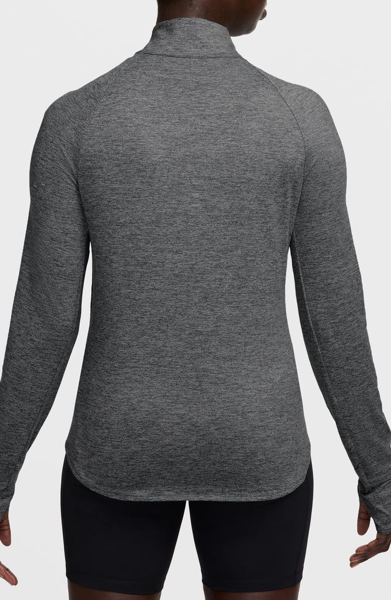 Nike Swift Dri-FIT UV Half Zip Running Top, Alternate, color, 084 084 Smoke Grey/Htr/Reflective Silv