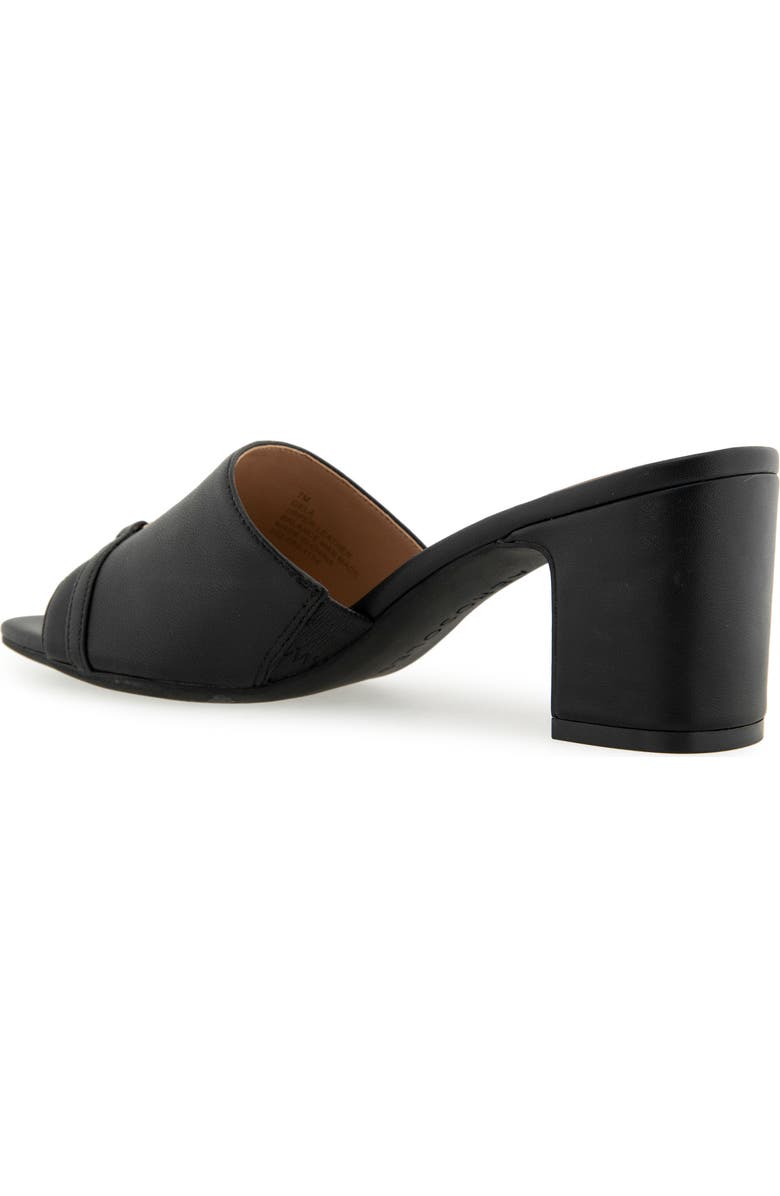 Aerosoles Gela Slide Sandal, Alternate, color, Black Leather