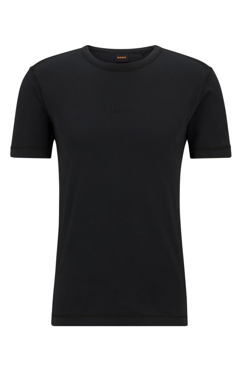 BOSS Tokks Cotton T-Shirt, Main, color, Black