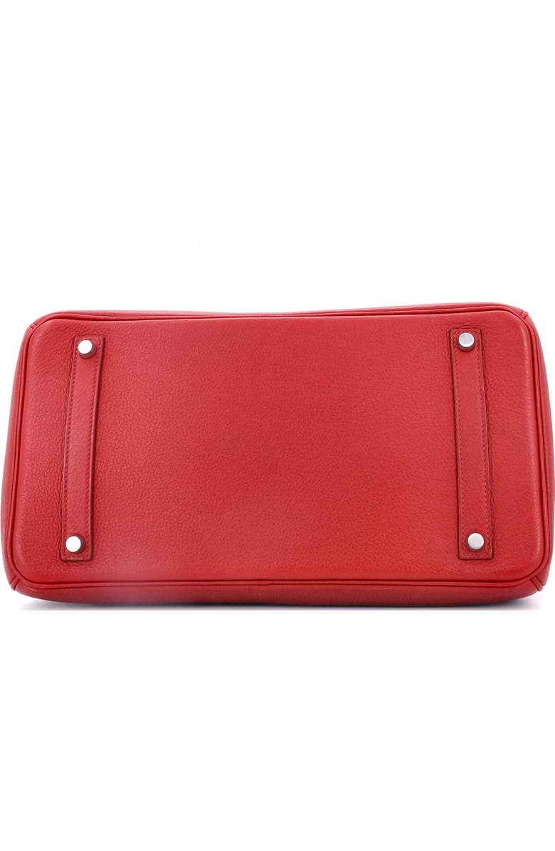 Pre-Owned Hermes Birkin Handbag Red Togo with Palladium Hardware 35, Alternate, color, Rouge Casaque