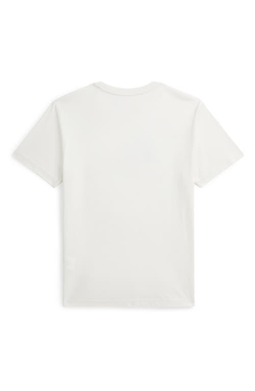 Polo Ralph Lauren Toddler And Little Boys Madras-logo Jersey T-shirt In Nevis