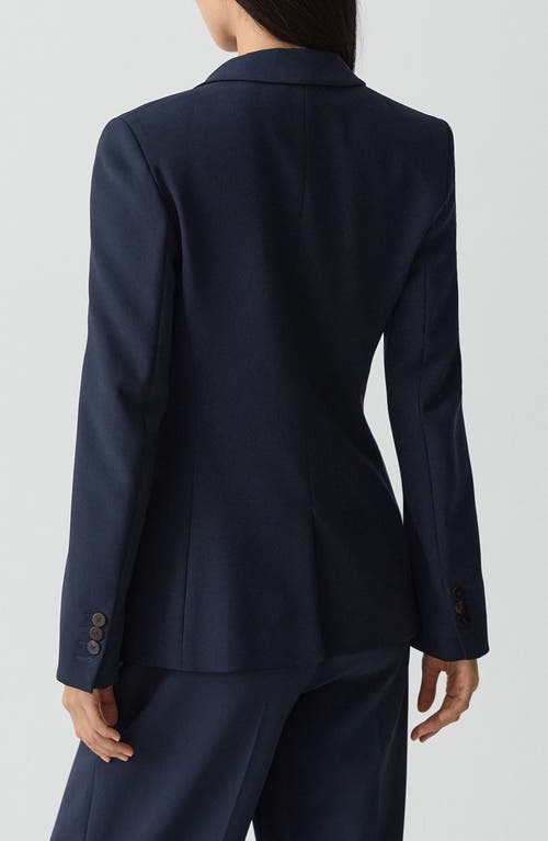 Theory Classic Staple Blazer In Blue