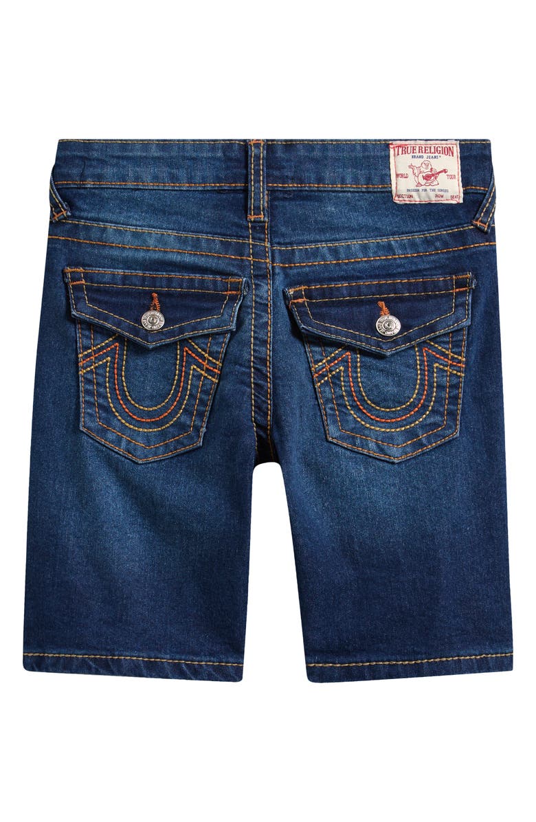 True Religion Kids' Distressed Denim Shorts, Alternate, color,