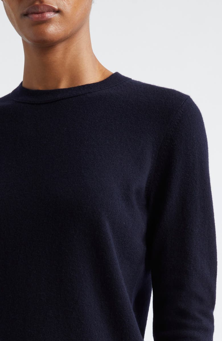 Vince Classic Crewneck Cashmere Sweater, Alternate, color, Coastal Blue