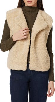 Habitual Faux Shearling Vest