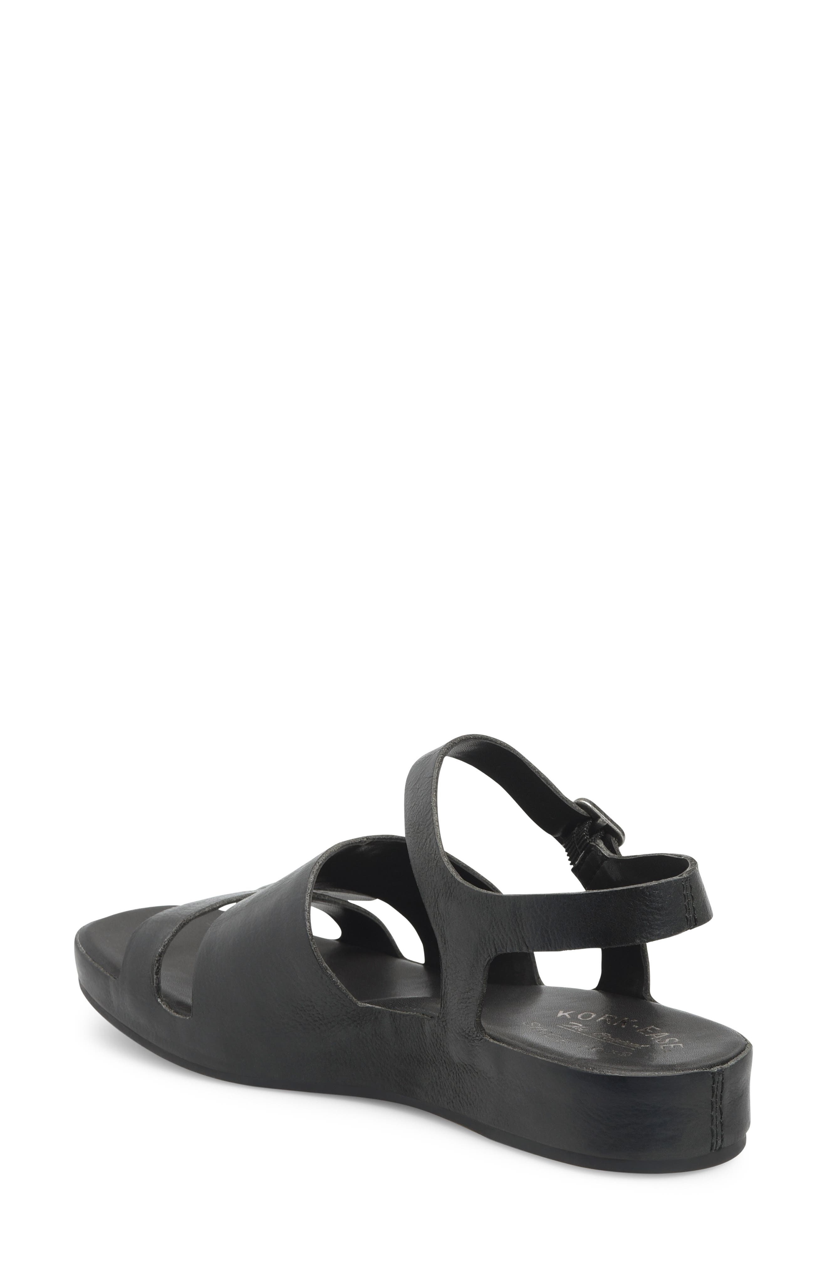 Kork-Ease<sup>®</sup> Mona Sandal, Alternate, color, Black Leather