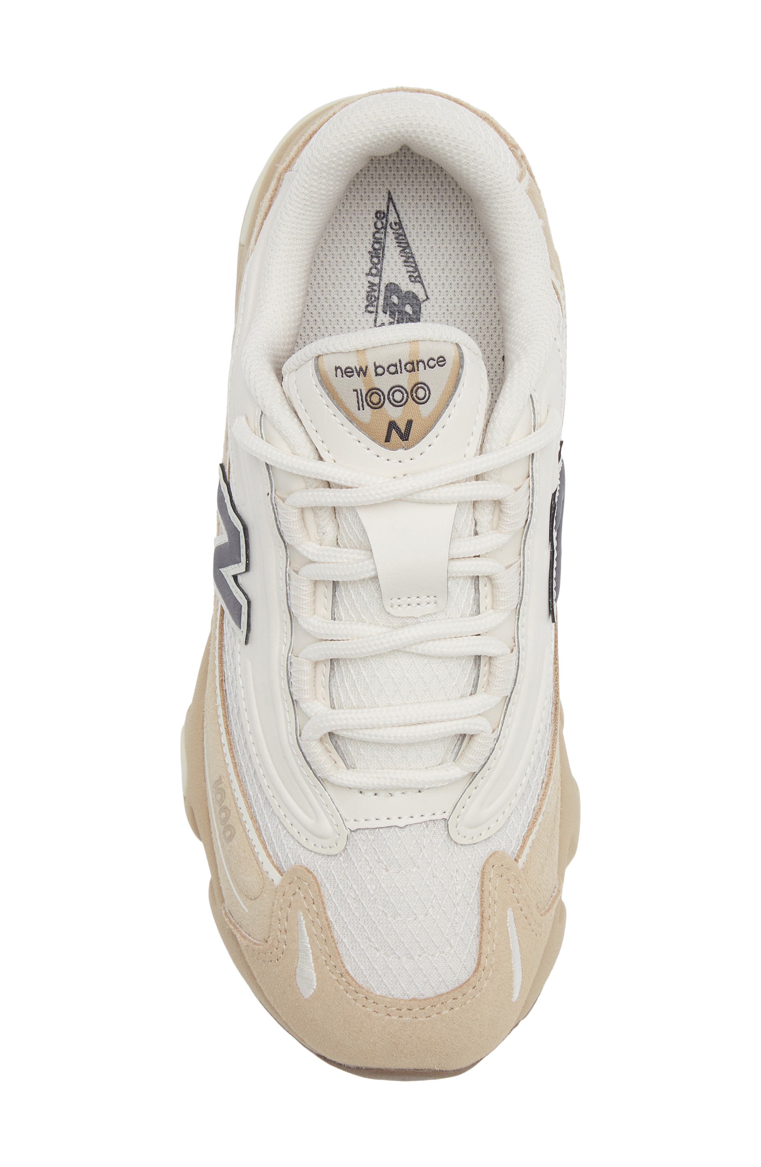 Kids' 1000 Sneaker, Alternate, color, PARCHMENT/ ANGORA