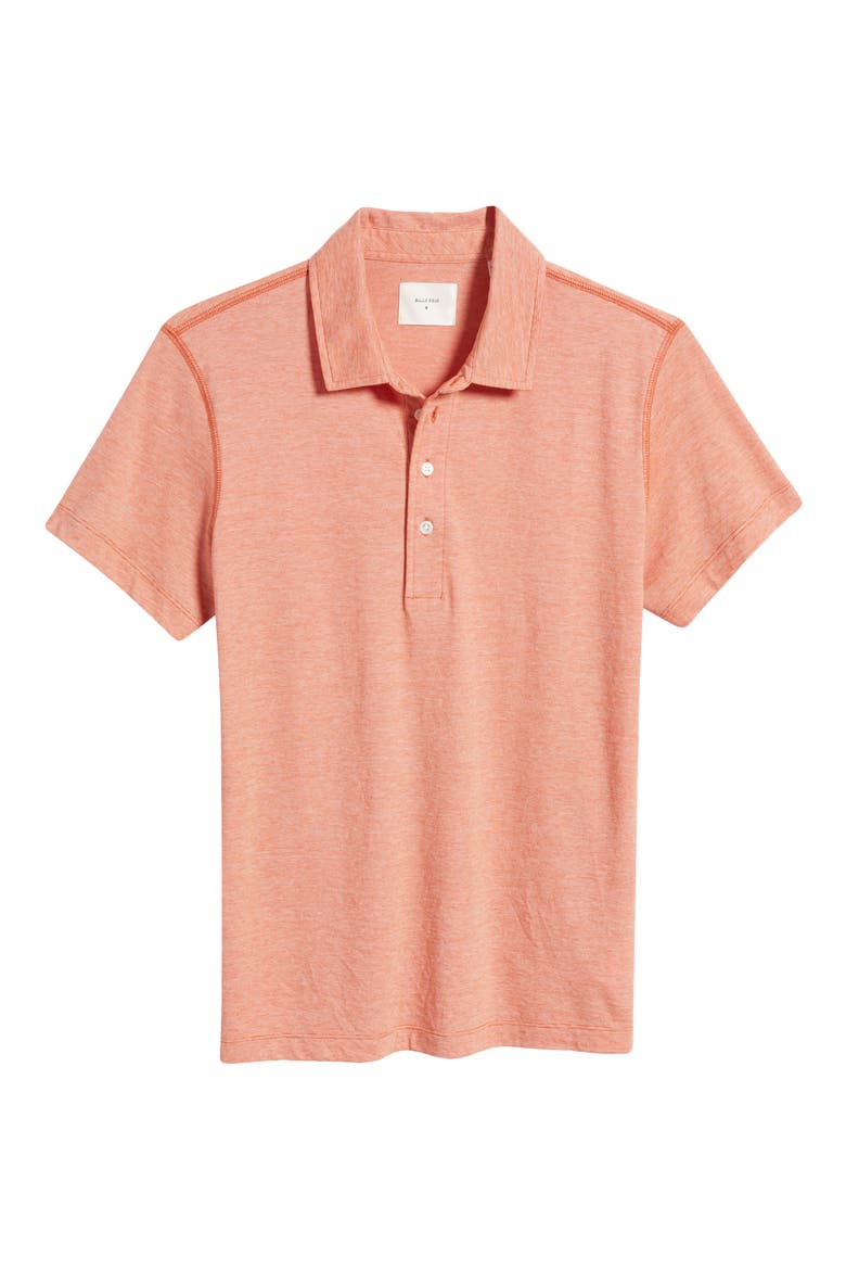 Pensacola Organic Cotton Polo, Alternate, color, BURNT RED