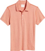 Billy Reid Pensacola Organic Cotton Polo