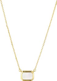 st. Moran Mother-of-Pearl Pendant Necklace