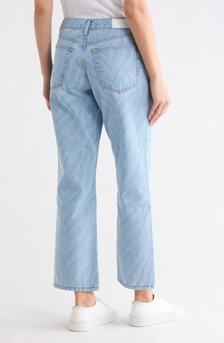 Re/Done Easy Straight Crop Jeans, Alternate, color, Cebra