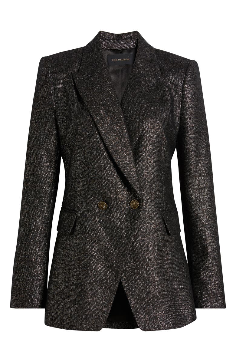 KOBI HALPERIN Kitt Metallic Blazer, Alternate, color, 