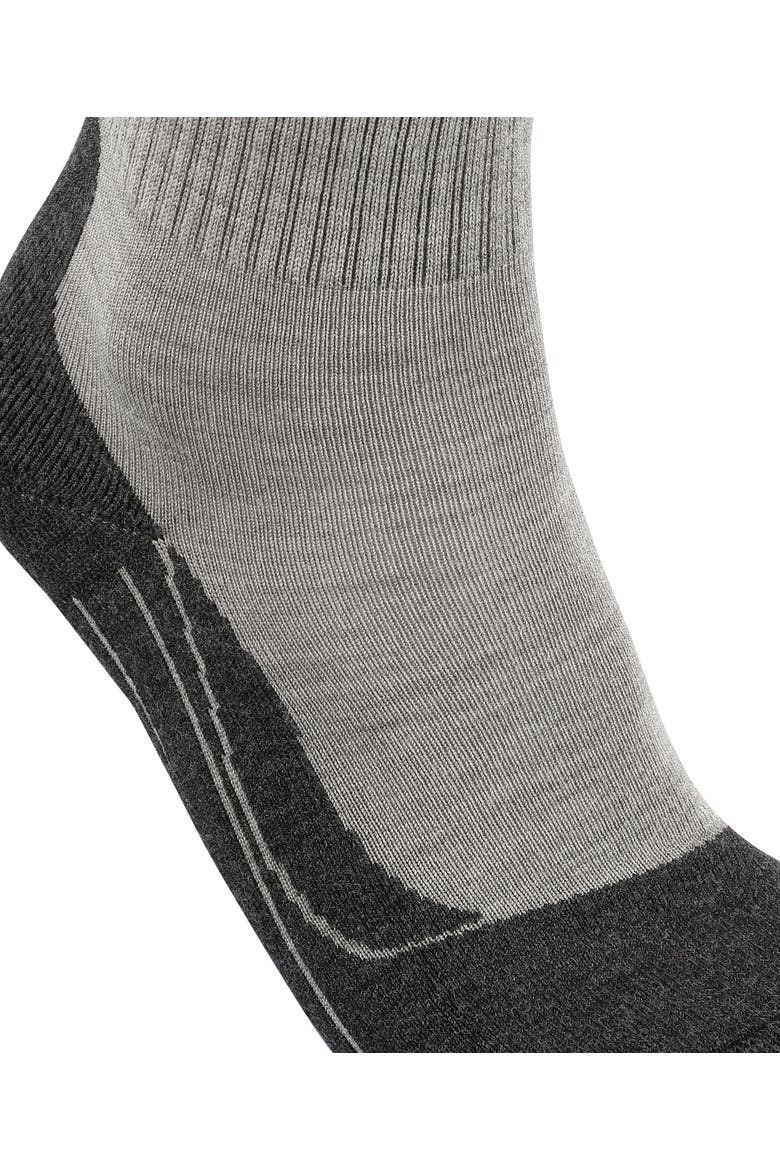 TK2 Explore Wool Silk Hiking Socks, Alternate, color, Light Grey