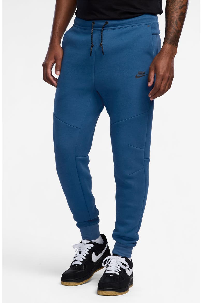 Tech Fleece Joggers, Main, color, COURT BLUE/ BLACK