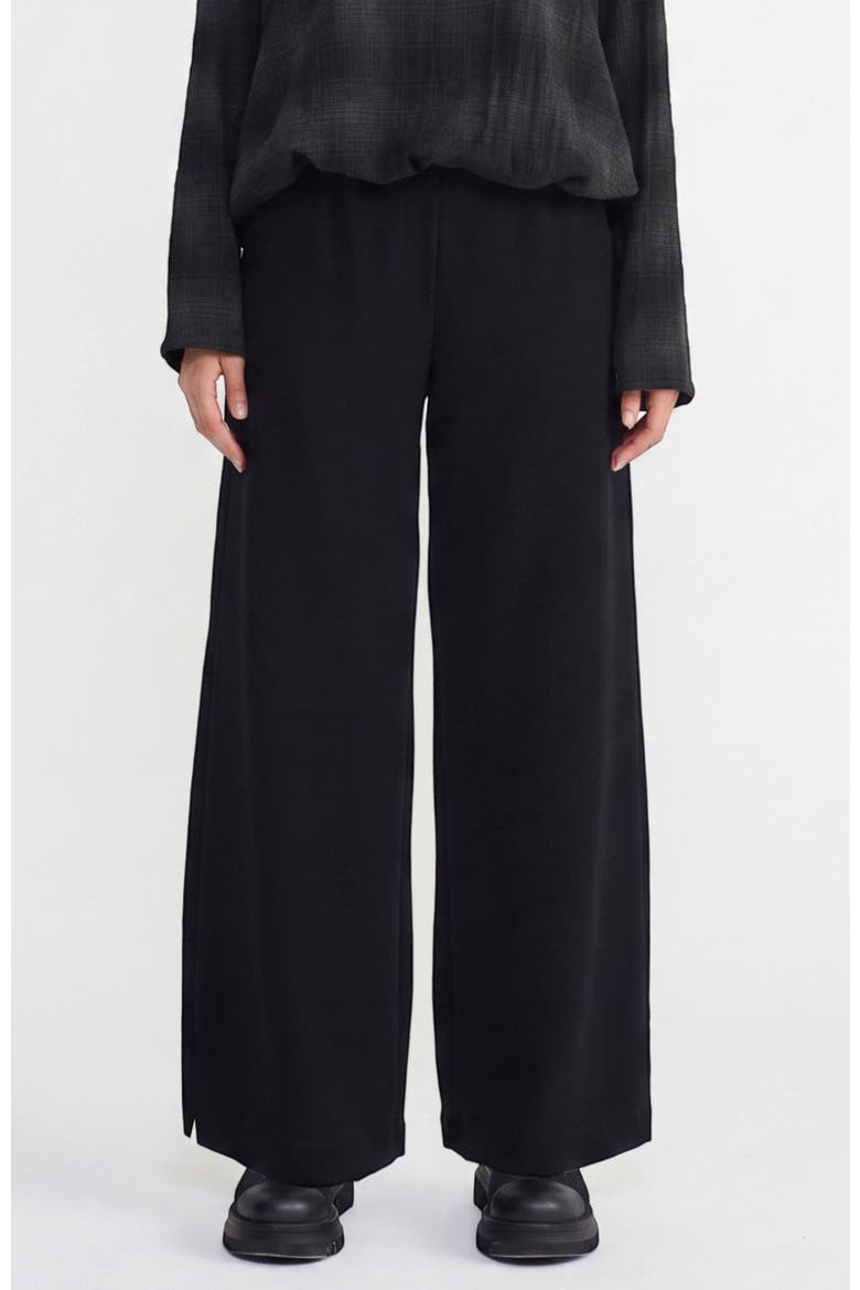 Chiara Wide-leg Pants, Main, color, Black