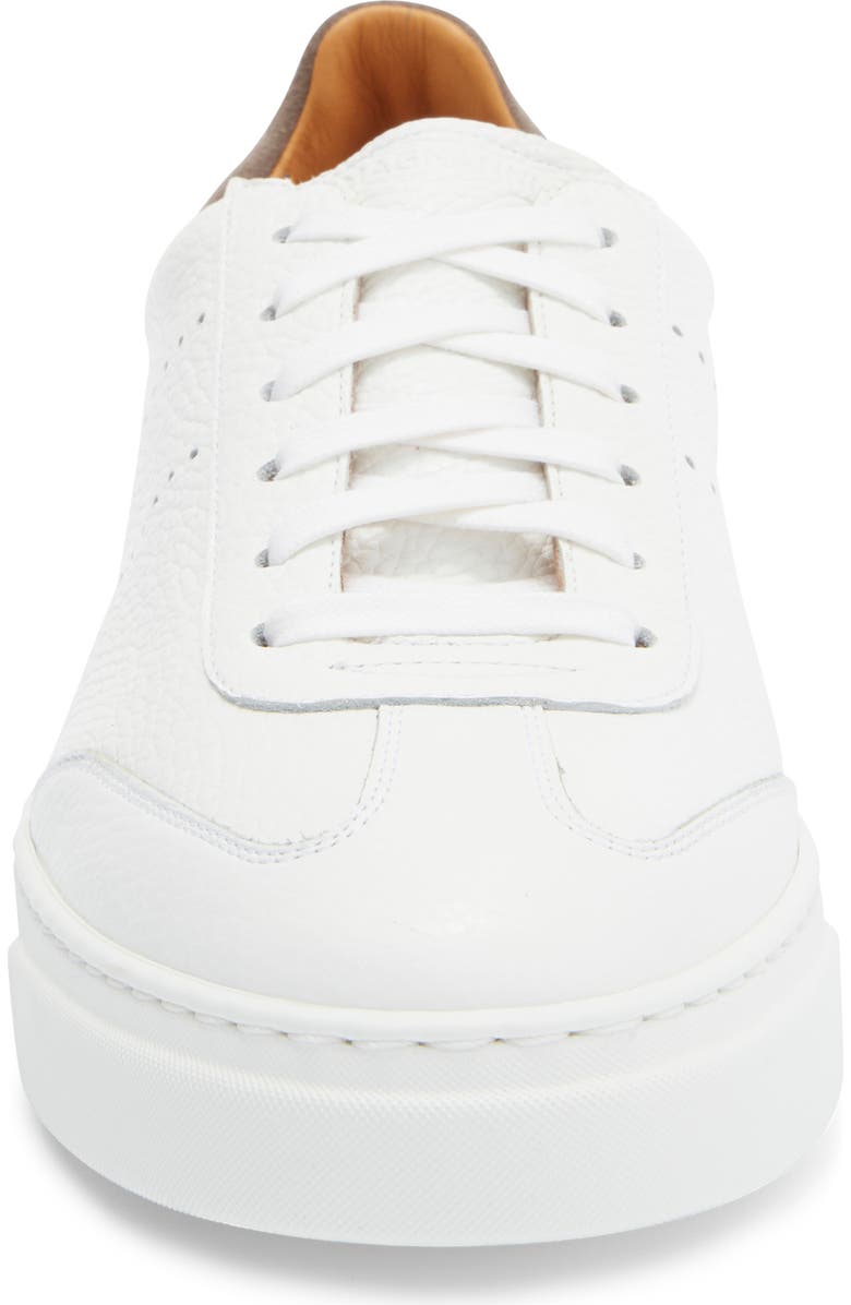 Magnanni Tura Low Top Sneaker, Alternate, color, White