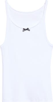 Hommegirls Stretch Cotton Rib Tank