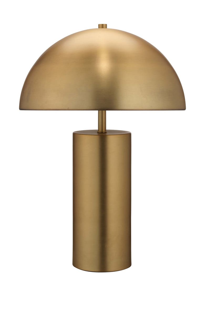 SHINE STUDIO Felix Table Lamp in Antique Brass Metal, Main, color, 
