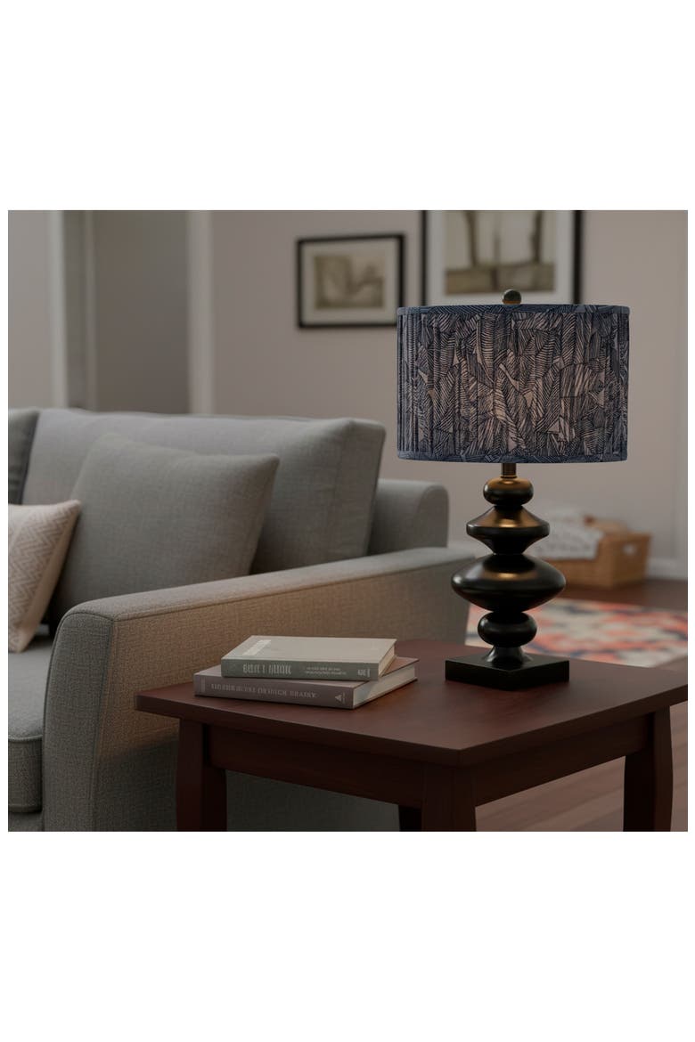 Samira Table Lamp, Alternate, color, BLACK