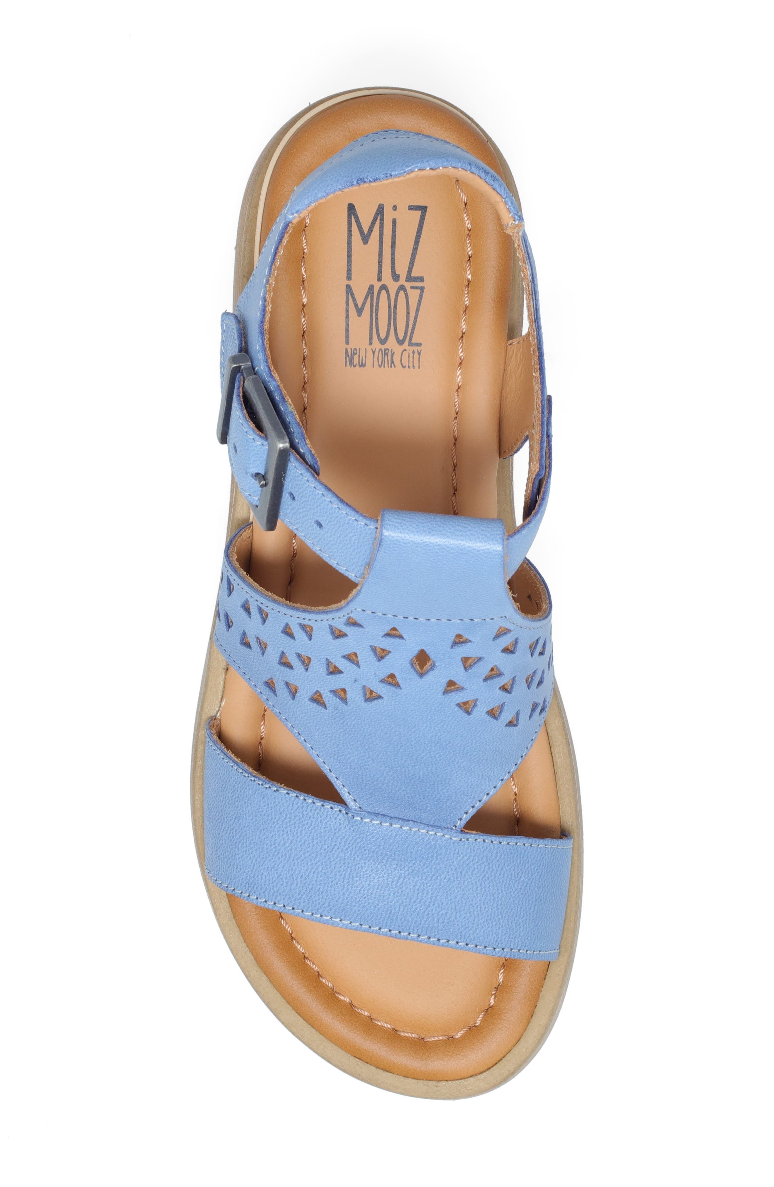 Chessy Sandal, Alternate, color, DENIM