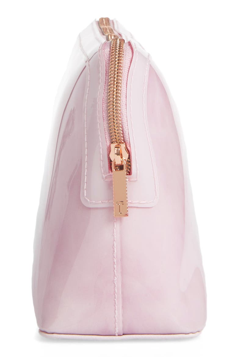 Tristyn Rose Quartz Wash Bag, Alternate, color, NUDE PINK