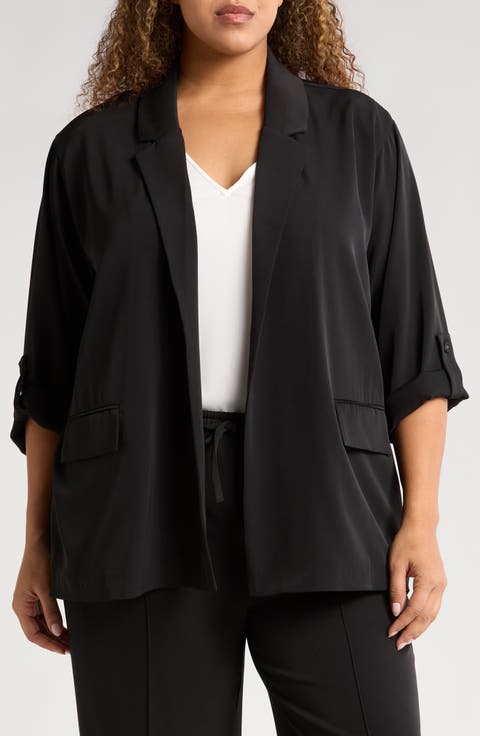 Genevieve Relaxed Blazer (Plus)