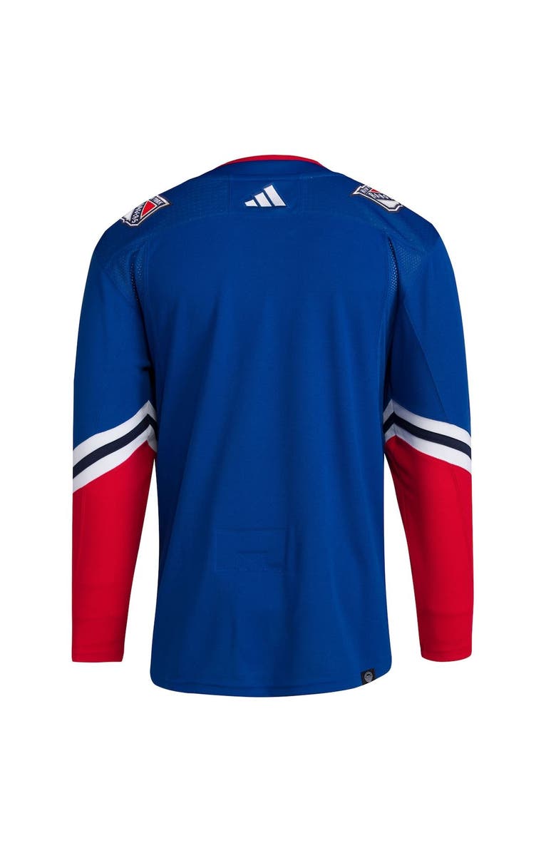 adidas Men's adidas Royal New York Rangers Reverse Retro 2.0 Authentic Blank Jersey, Alternate, color, 