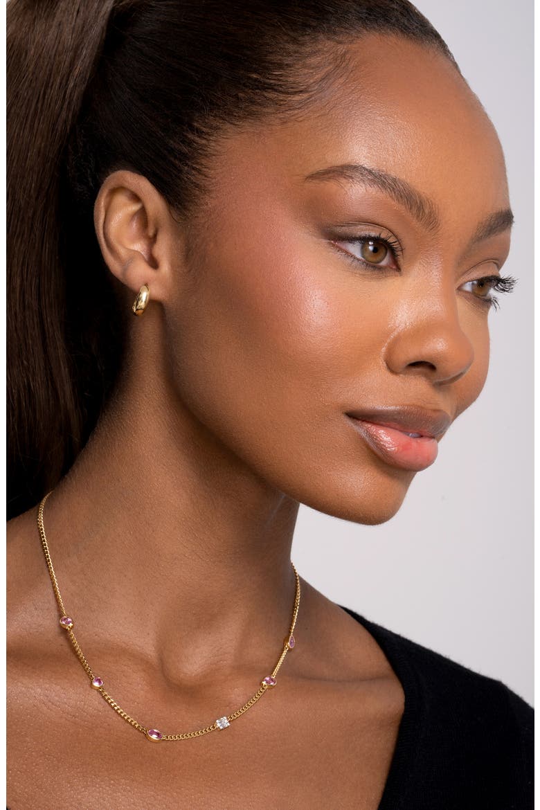 14K Gold Small Textured Hoop Earrings, Alternate, color, 14K YELLOW GOLD