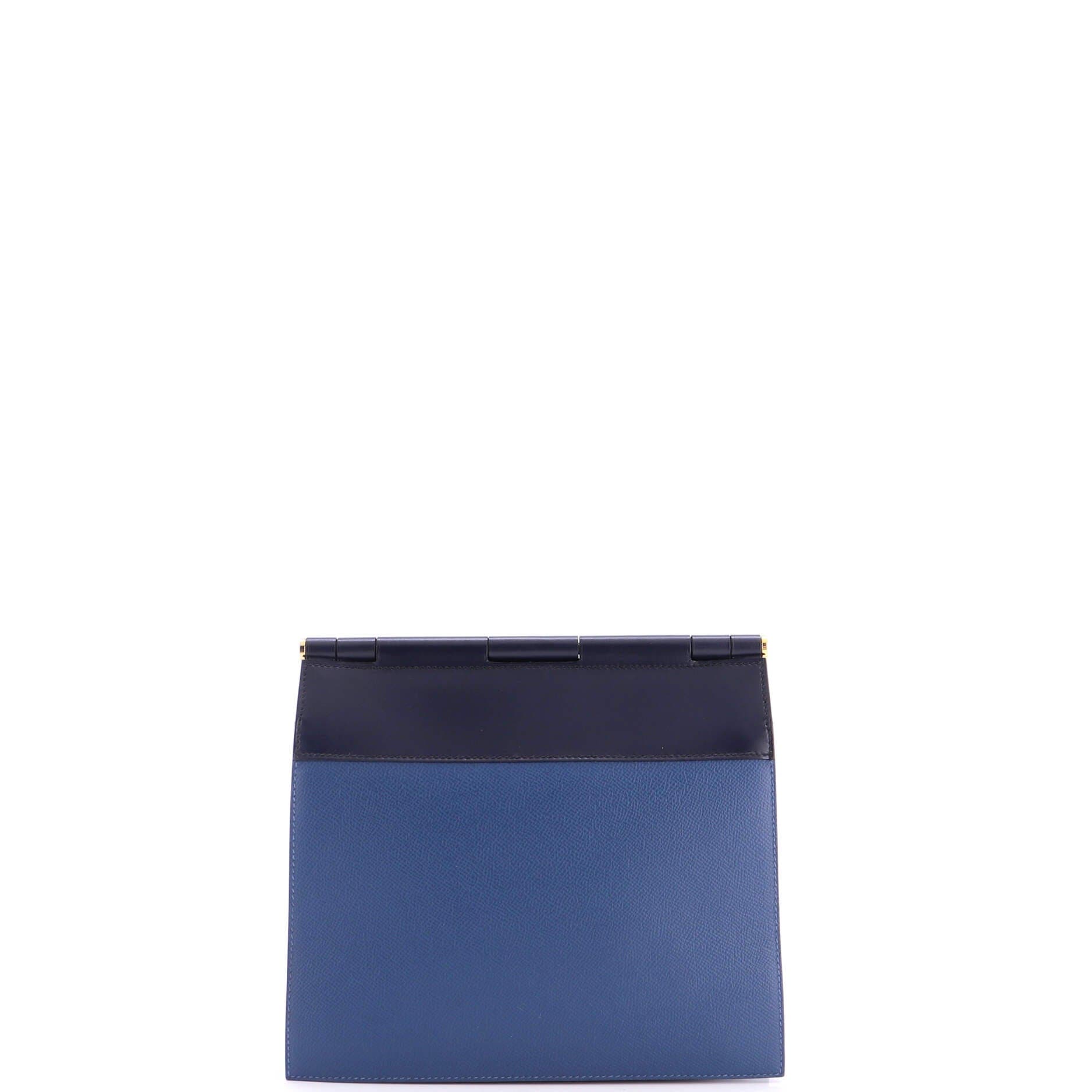 Sacabar Shoulder Bag Epsom and Swift 24, Alternate, color, Blue