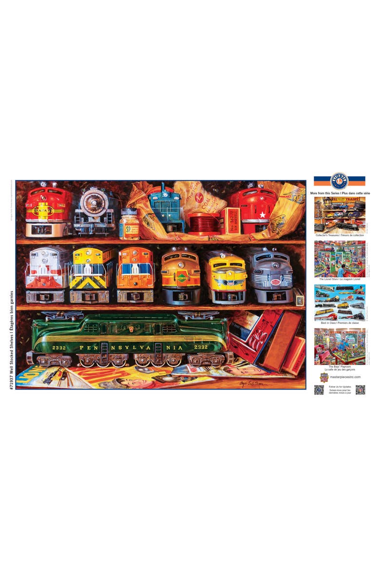 Well Stocked Shelves 1000 Piece Puzzle, Alternate, color, Multicolor