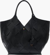 ANINE BING Lili Tote Braided Leather