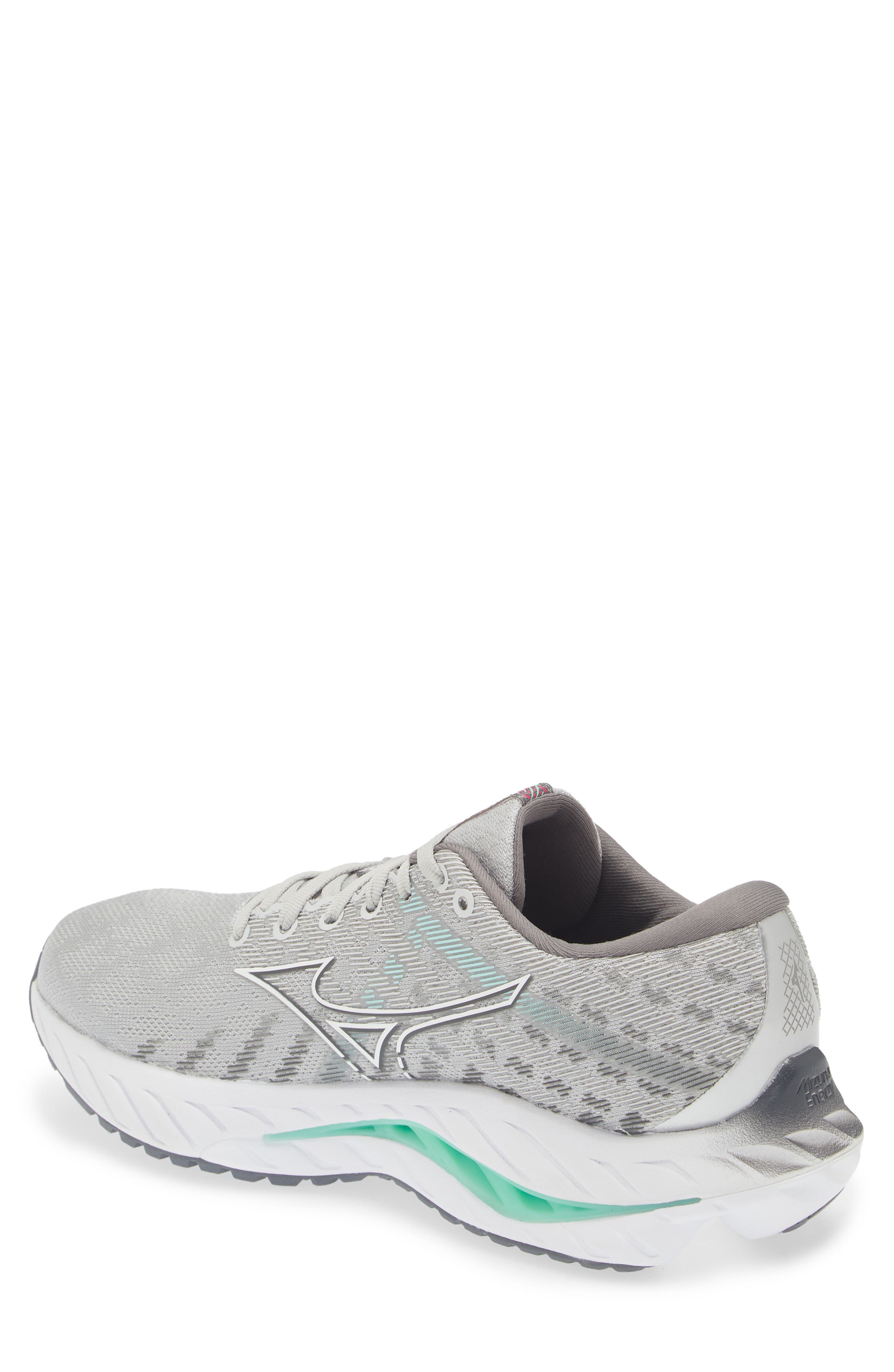 Mizuno Wave Inspire 19 Sneaker, Alternate, color, Harbor Mist-White