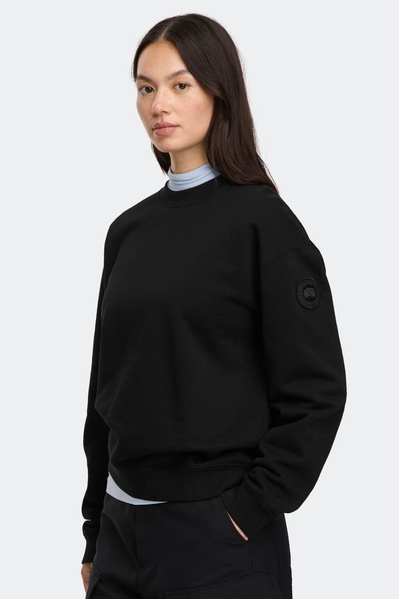 Wander Sweatshirt, Alternate, color, Black