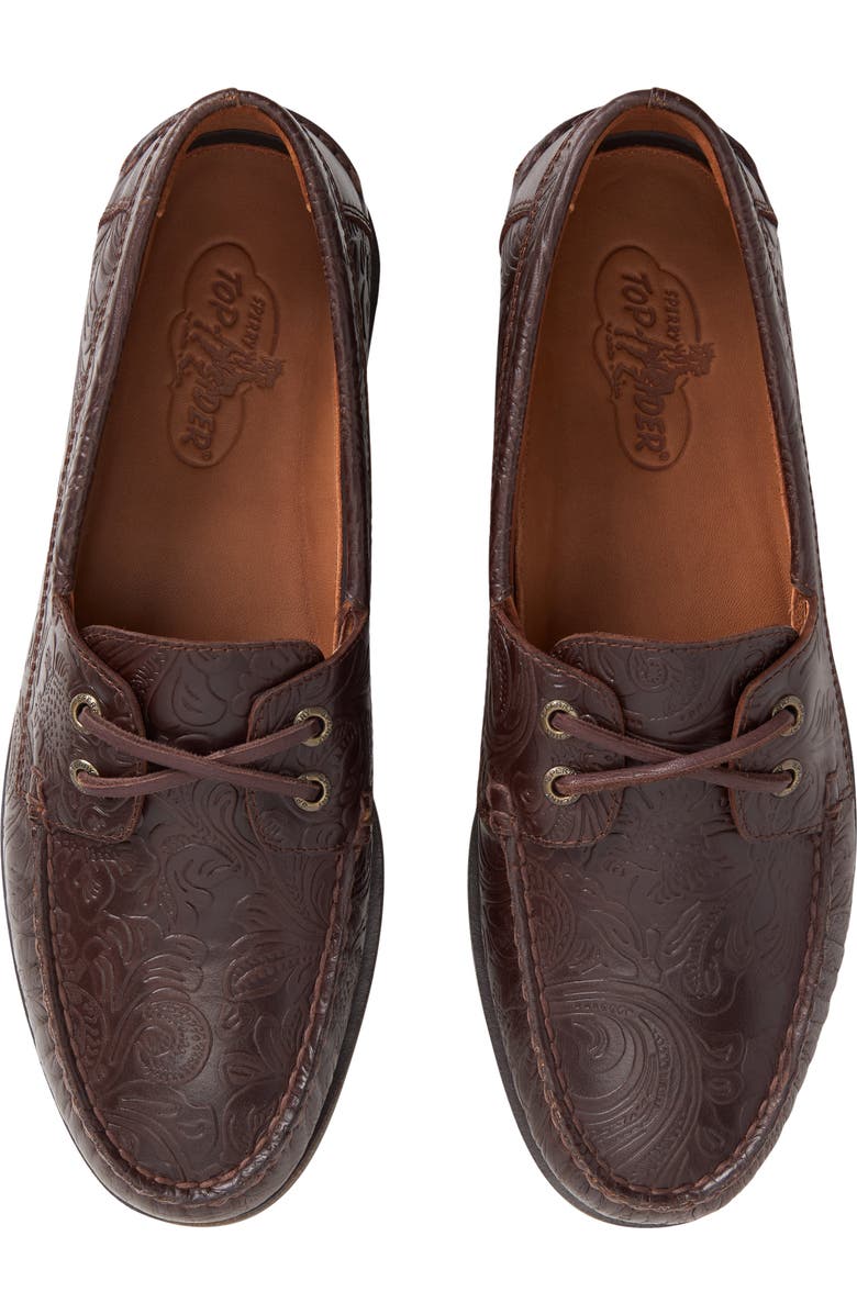 Sperry Lou Boat Shoe, Alternate, color, Dark Brown