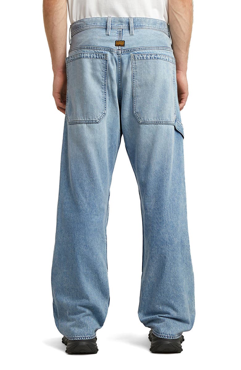 G-STAR Carpenter 3D Loose Jeans, Alternate, color, Sun Faded Blue Cape