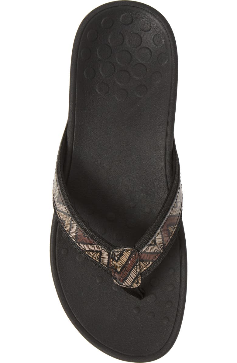 Vionic High Tide Wedge Flip Flop, Alternate, color,