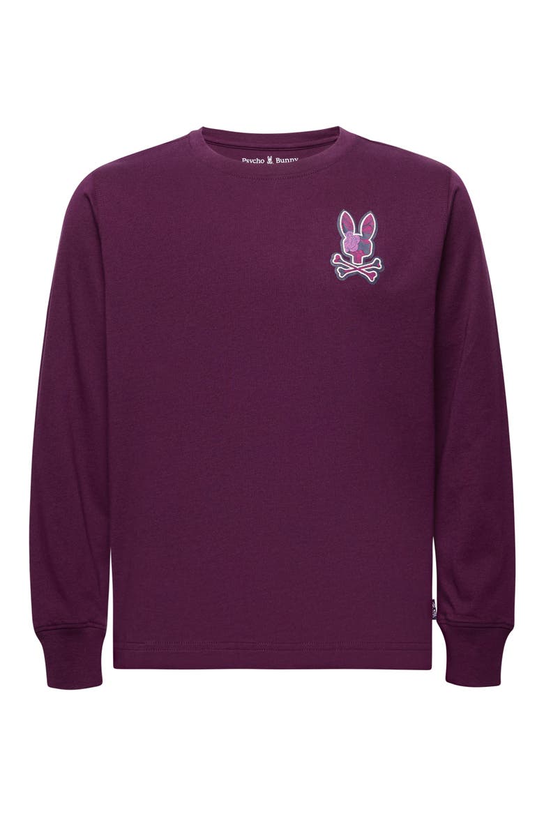 Kids' Rowen Pima Cotton Graphic T-Shirt, Main, color, POTENT PURPLE