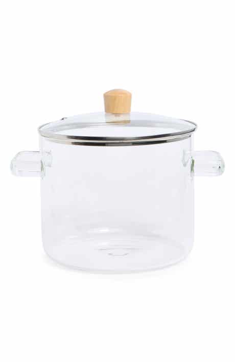 ENCHANTE Glass Pot with Lid