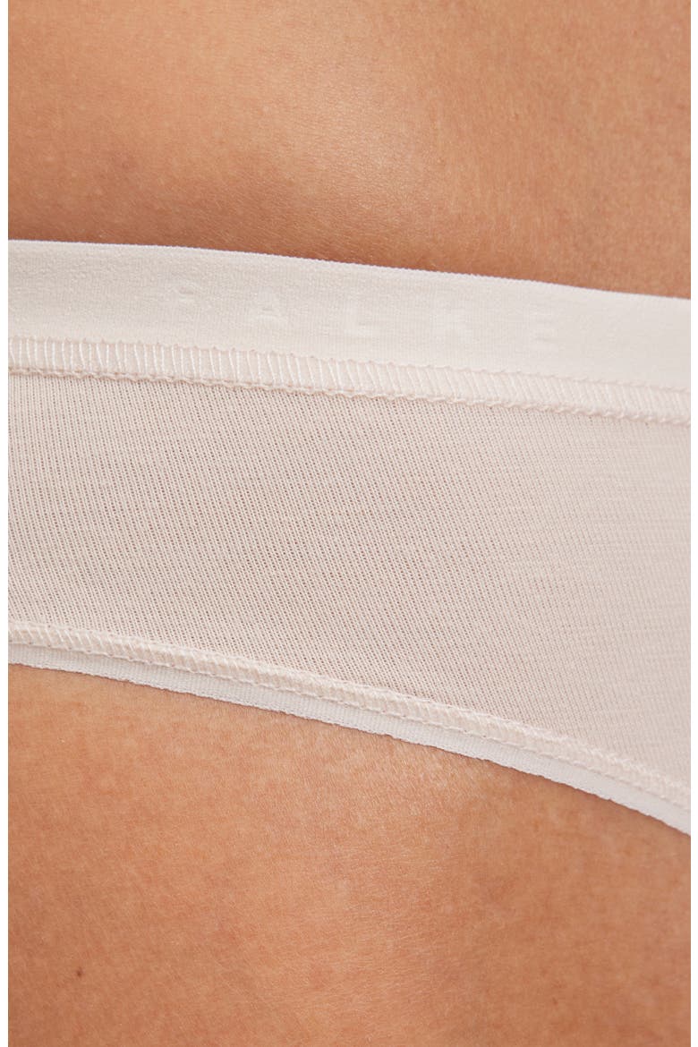 Daily Climate Cotton Blend Bikini Briefs, Alternate, color, OATMEAL