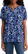 Jones New York Floral Print Top