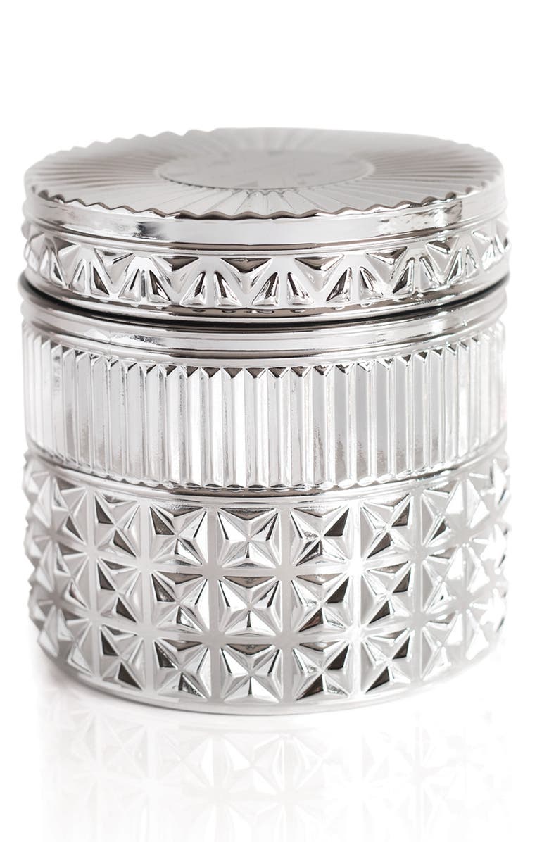 Capri Blue Gilded Muse Jumbo Faceted Jar Candle, Main, color,