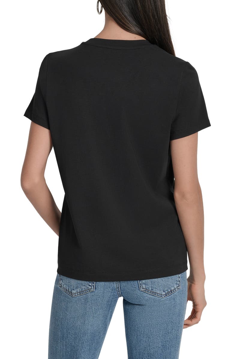 DKNY Skyscraper Graphic T-Shirt, Alternate, color, Black
