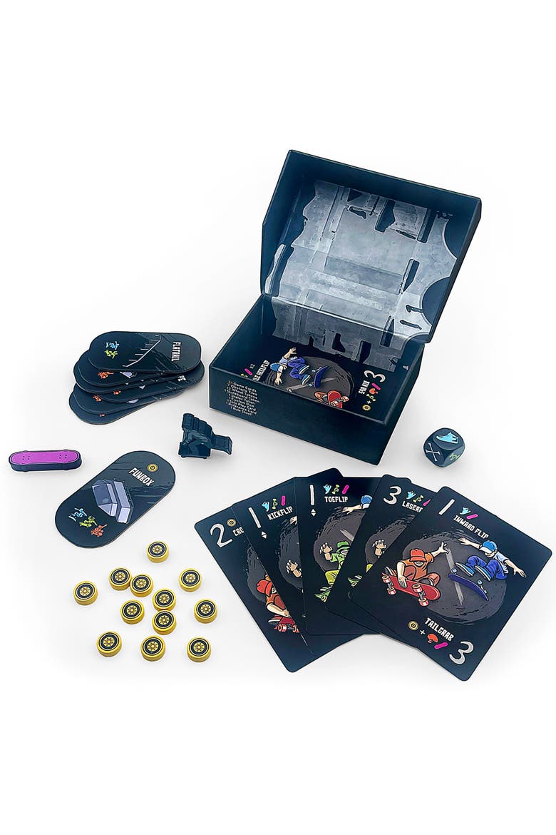 Skate Park Card Game, Alternate, color, Multicolored