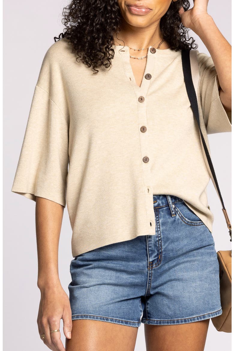 Alyssa Cardigan, Alternate, color, KHAKI