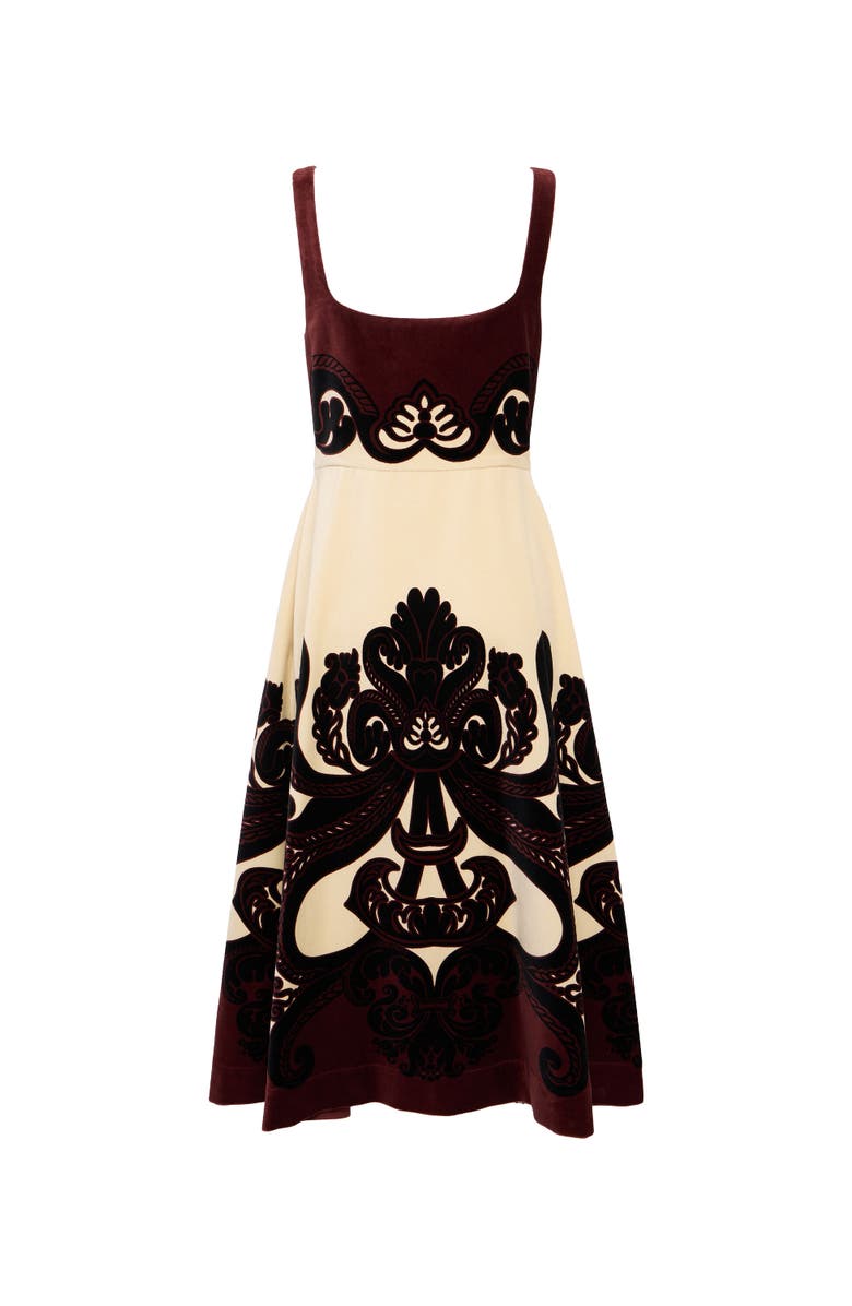 La DoubleJ Ella Midi Dress Placee Corsini Placée Cream, Alternate, color,
