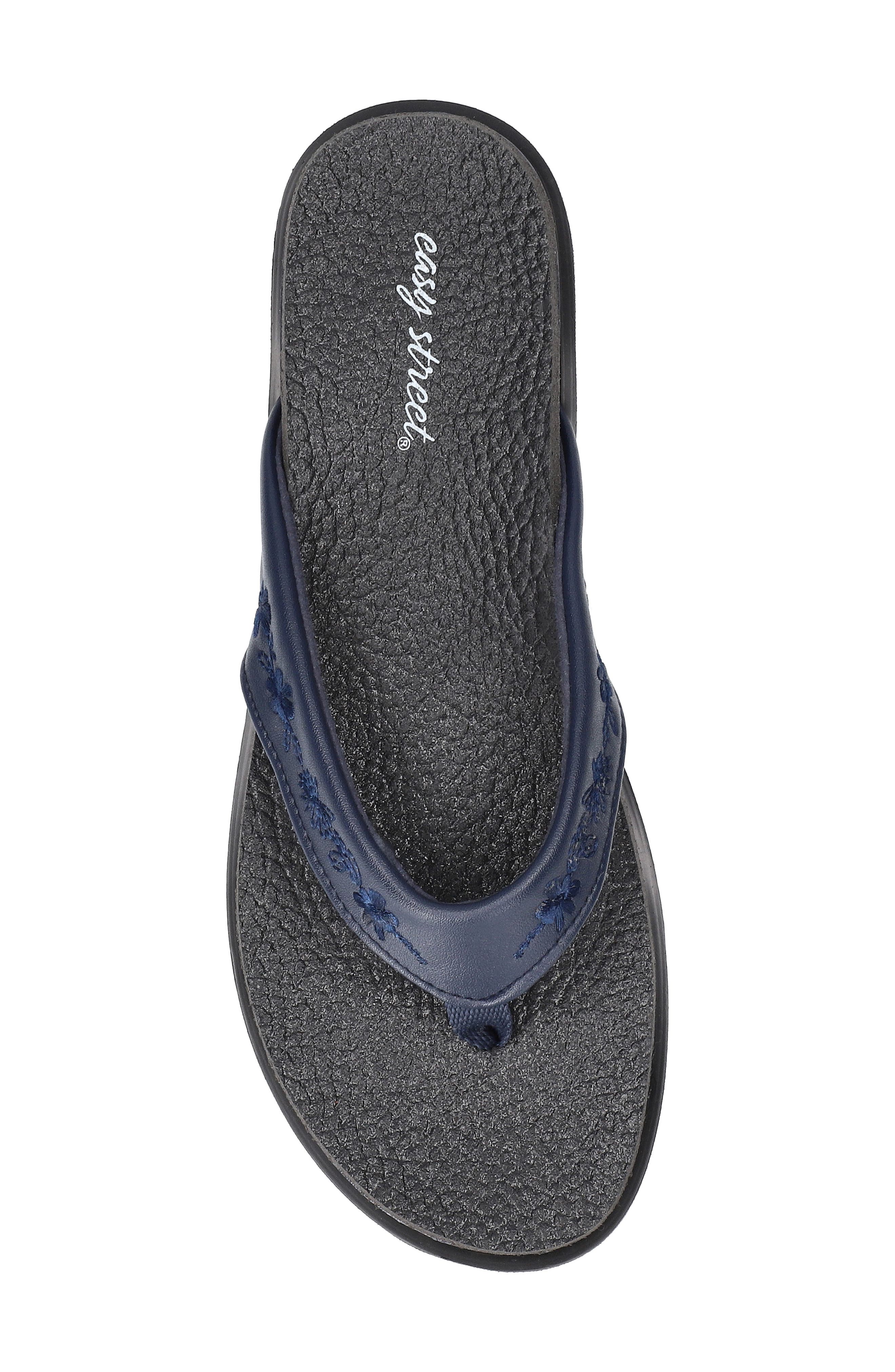 Wanderlust Thong Sandal, Alternate, color, NAVY