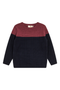 selected Dark Navy/Burgundy