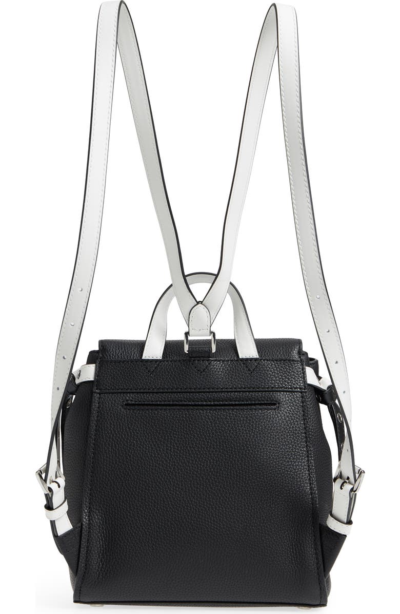 Michael Kors MICHAEL Michael Kors Small Flower Embellished Leather Backpack, Alternate, color,